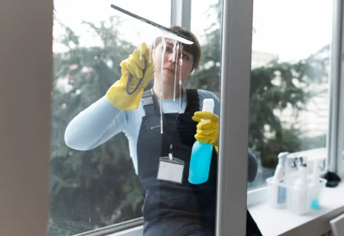 Nettoyage de vitres intérieures et extérieures à Allainville